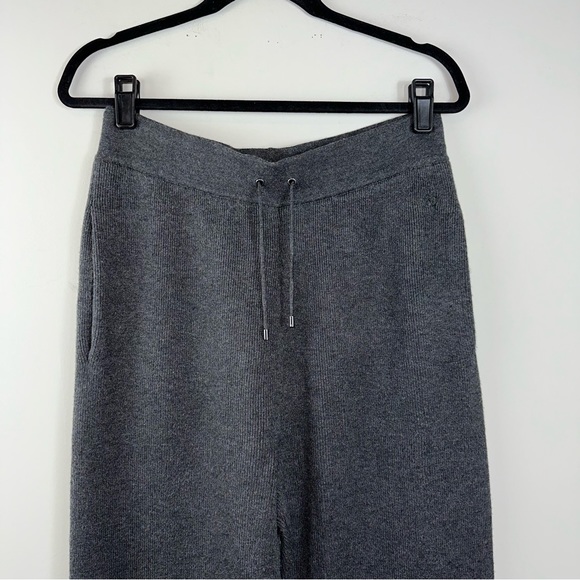 Ted Baker Luciiyy Drawstring Knit Joggers in Charcoal - Picture 2 of 8
